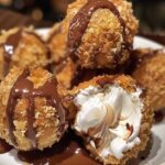 150 kcal Crispy Fried S'mores Bombs