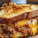 Pulled Pork Grilled Cheese