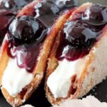 Blueberry Cheesecake Tacos