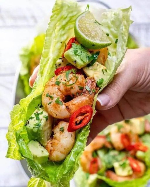 Chili Lime Shrimp Wraps Recipe with Reduced Points