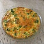 Delicious Broccoli Cheddar Cheese Crustless Quiche Recipe