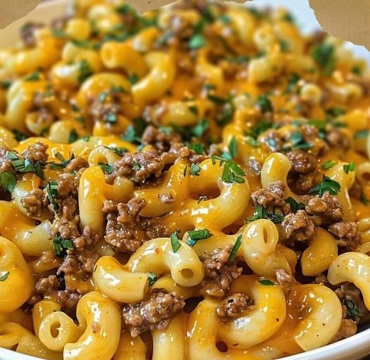 Homemade Cheeseburger Macaroni