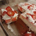 Strawberry Poke Cake recipe Weight Watchers-friendly