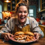 Buffalo Chicken Sloppy Joes #recipe #food