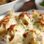 Chicken Alfredo Stuffed Shells