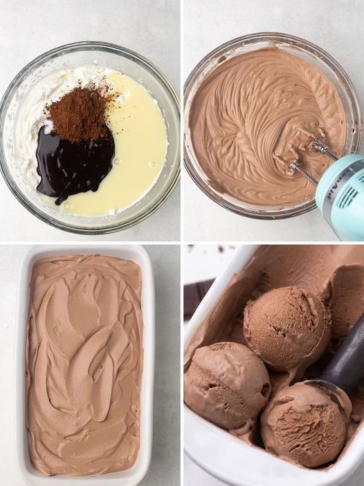 No-Churn Chocolate Ice Cream Recipe