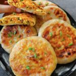 Savory Stuffed Breakfast Pancakes in the Chinese Style