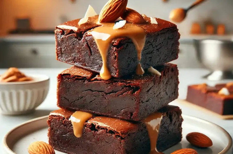 Guilt-Free Almond Butter Brownies: A Decadent Indulgence