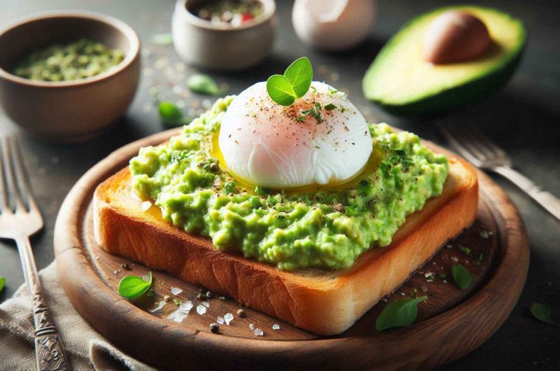 Avocado Toast with Poached Egg – Healthy & Delicious