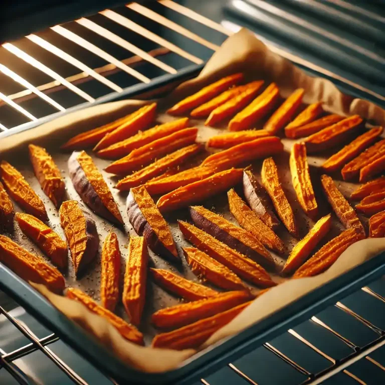 Bake for 20-25 minutes, flipping halfway through, until golden and crispy on the edges.