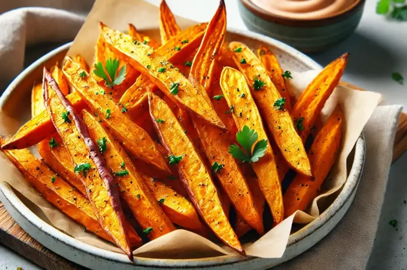 Baked Sweet Potato Fries Recipe