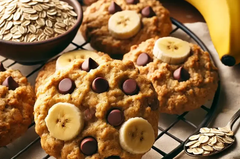 Banana Oatmeal Cookies: A Healthy Chocolate Chip Fix