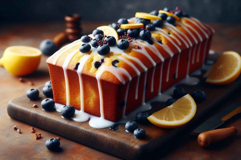 Blueberry Lemon Loaf Cake – A Citrusy Treat