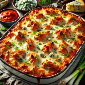 Buffalo Chicken Casserole: Spicy Lean & Irresistible