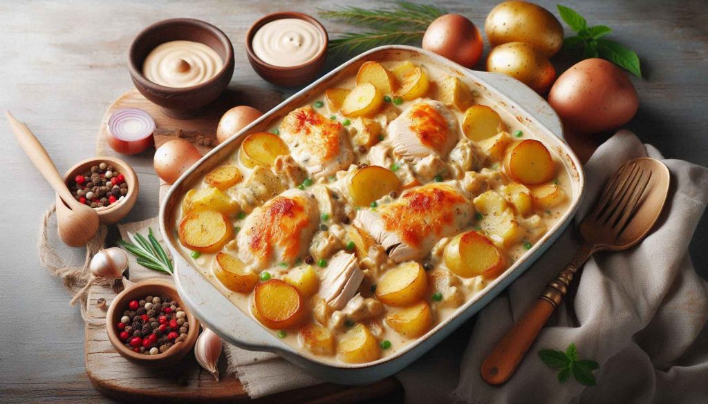 Chicken Casserole with Potatoes: Low-Carb Comfort Food at Its Best