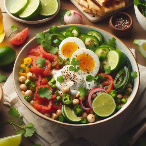 Cilantro Lime Cauliflower Rice Bowls