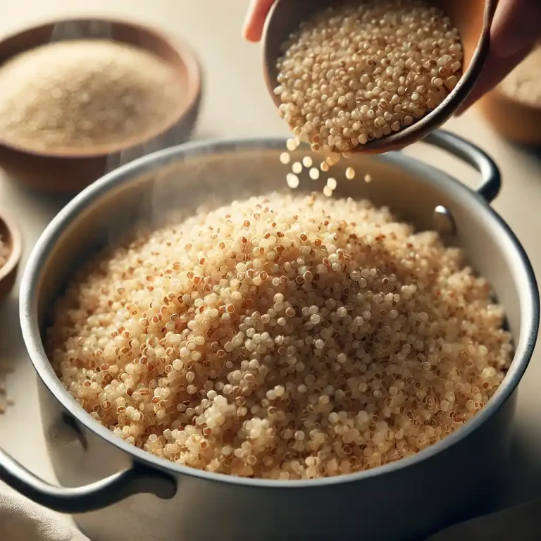 Cook the quinoa according to package instructions, then set it aside to cool.