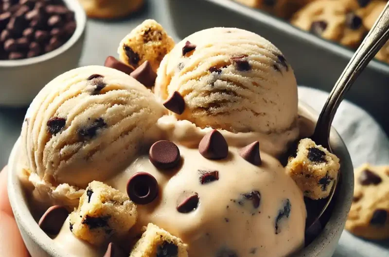 Cookie Dough Nice Cream: A Guilt-Free Indulgence