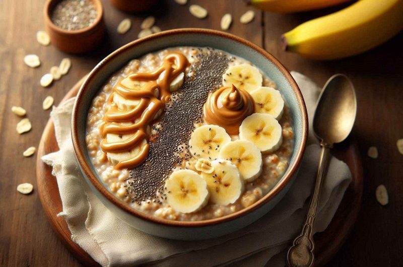 Creamy Peanut Butter Banana Oatmeal: A Power-Packed Breakfast