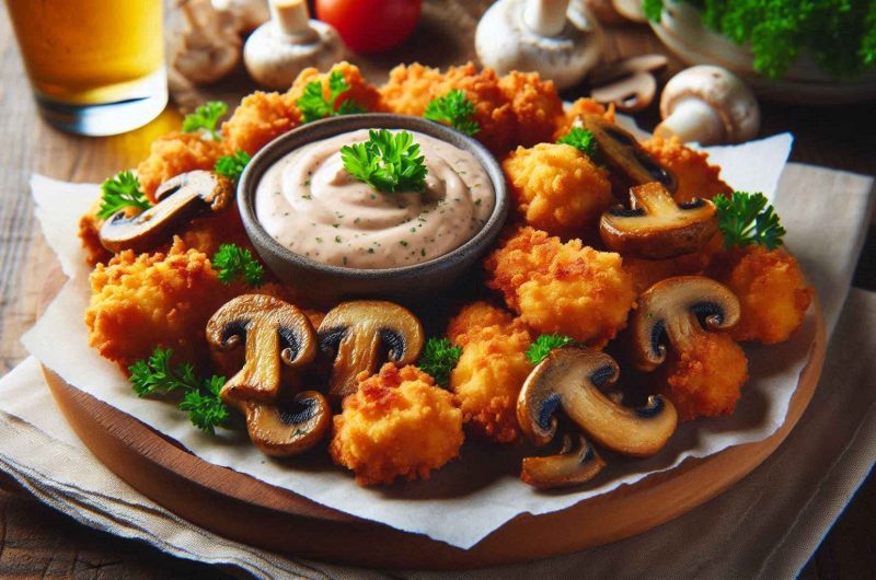 Crispy Mushroom Chicken Bites: The Snack You’ll Regret Skipping