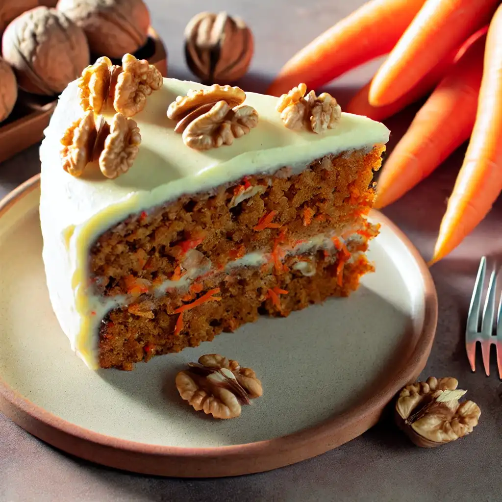 Carrot Walnut Cake: A Classic with a Healthy Twist