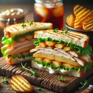 Crispy Chicken and Potato Sandwich: The Snack You Didn’t Know You Needed