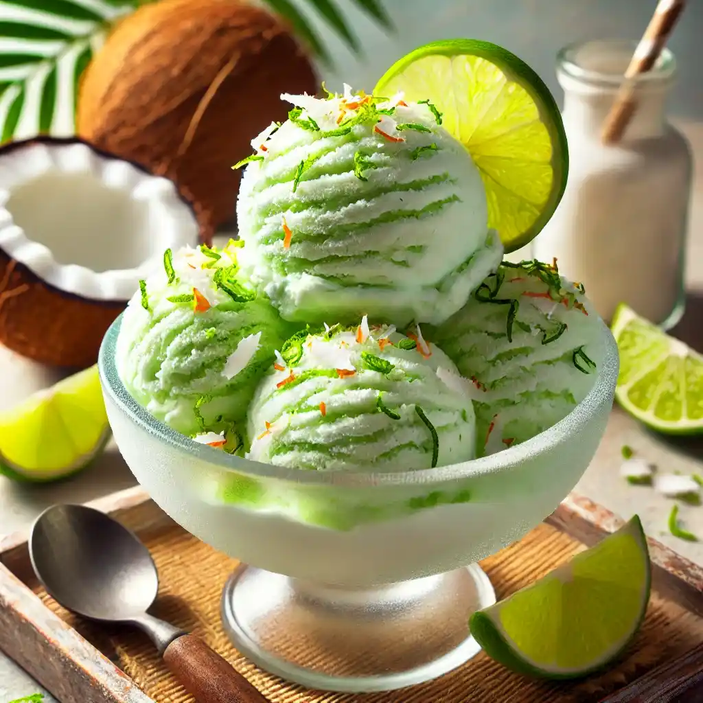 Zesty Coconut Lime Ice Cream: Your New Favorite Summer Treat