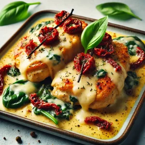 Baked Tuscan Chicken: A Comforting Meal with an Italian Twist