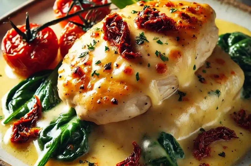 Baked Tuscan Chicken: A Comforting Meal with an Italian Twist