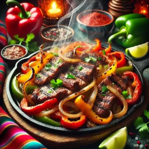 Stacked Steak Fajitas: A Tex-Mex Flavor Bomb in Every Bite