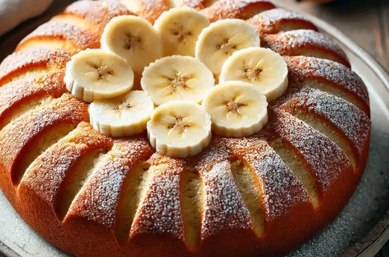 Banana Bloom Cake: A Sweet Twist on a Classic