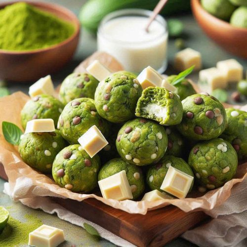 Decadent Matcha and White Chocolate Energy Bites: A Power Snack