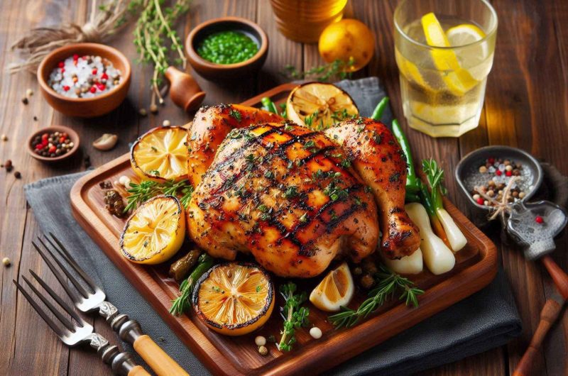 Grilled Lemon Herb Chicken Recipe