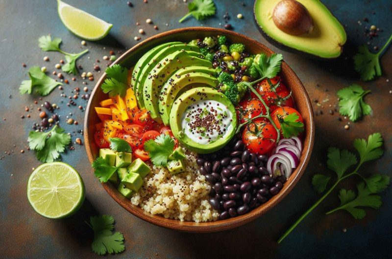 Quinoa & Black Bean Power Bowl Recipe