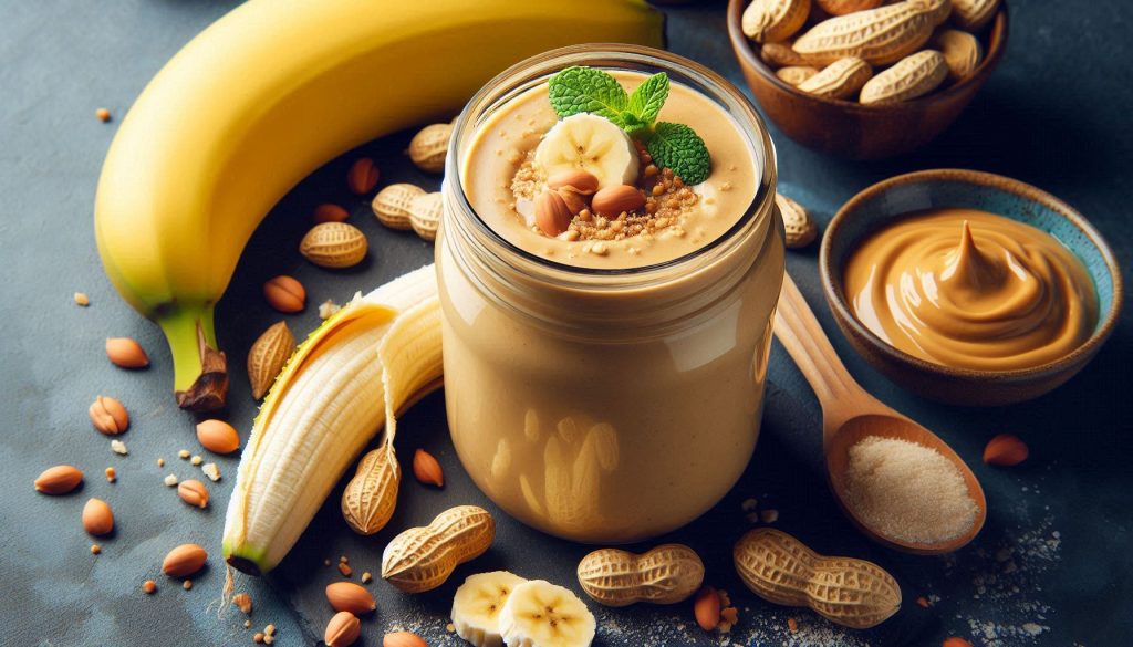 Creamy Peanut Butter Banana Smoothie – Nutritious and Delicious!