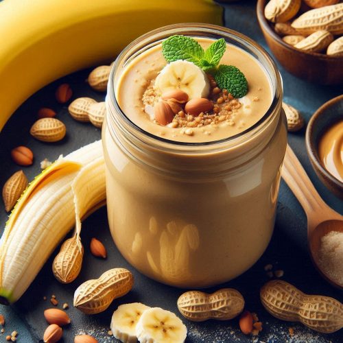 Creamy Peanut Butter Banana Smoothie – Nutritious and Delicious!