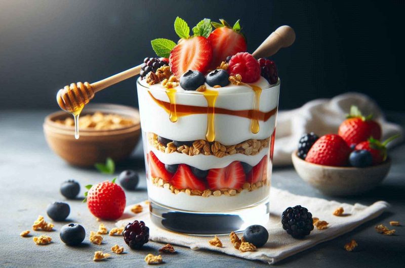 Power Protein Greek Yogurt Parfait: A Creamy and Nutritious Boost