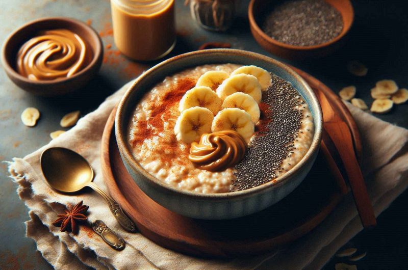 Protein-Packed Peanut Butter Banana Oatmeal for a Healthy Breakfast