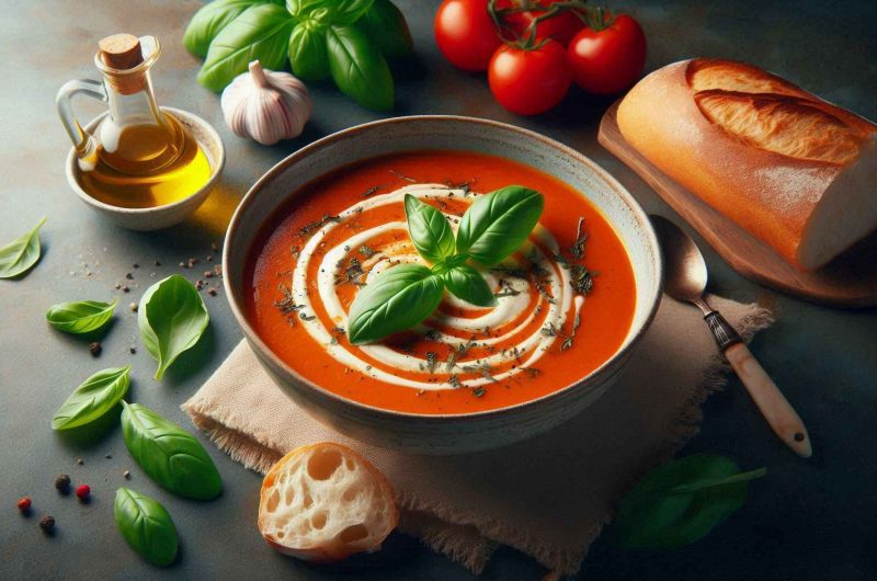 Tomato Basil Soup – Perfect for Any Day!