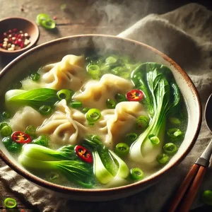 Homemade Chicken Wonton Soup: A Comfort in Every Spoon