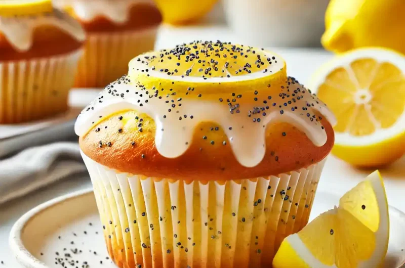  Gluten-Free Lemon Poppy Seed Muffins