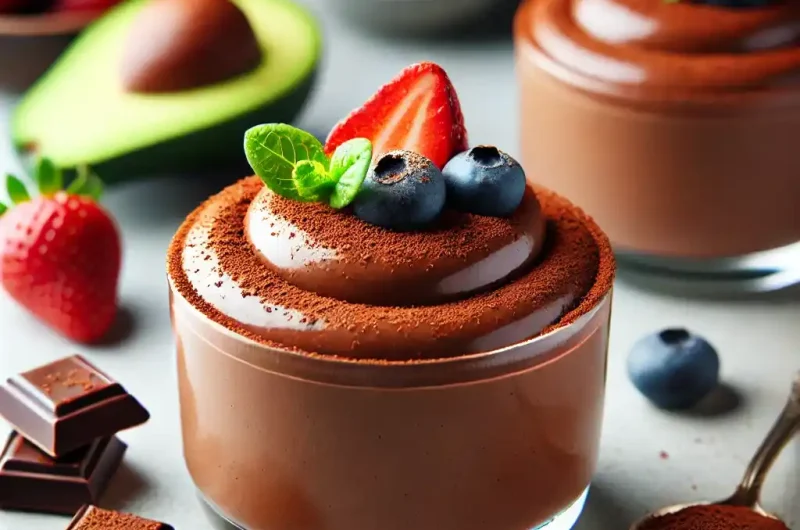 Healthy Chocolate Avocado Mousse Recipe