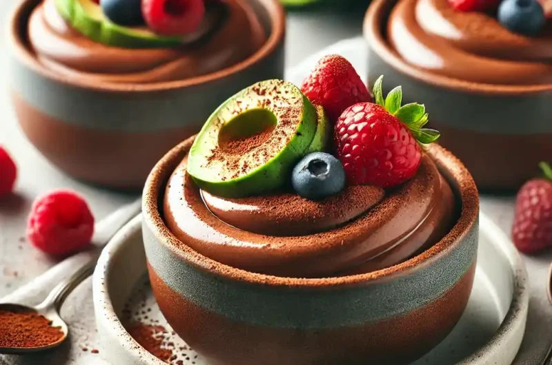 Healthy Chocolate Avocado Mousse Recipe