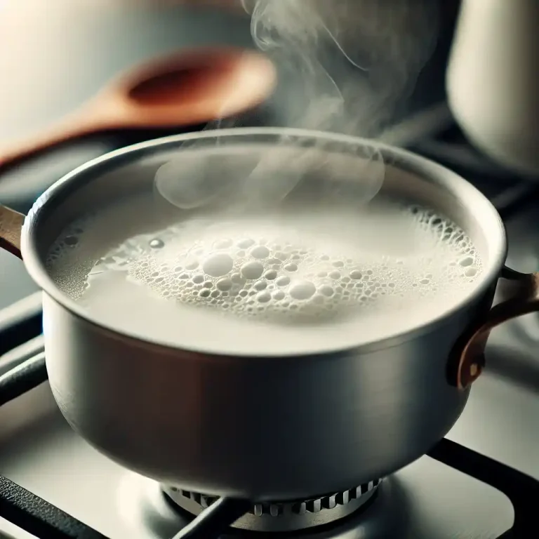 Heat the coconut milk in a saucepan over medium heat until warm, but not boiling.