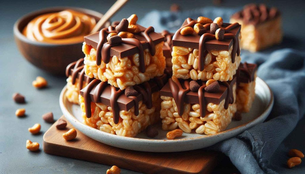 How to Make Perfect Peanut Butter Rice Krispie Treats with a Chocolate Twist