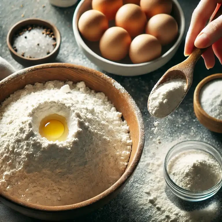 In a bowl, mix the flour, baking soda, and salt.