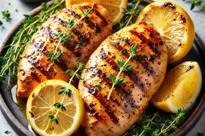 Lemon Herb Grilled Chicken Recipe