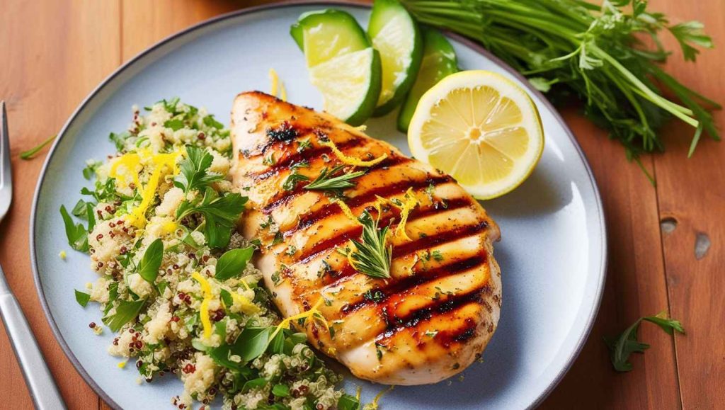 Grilled Chicken and Quinoa Salad Recipe