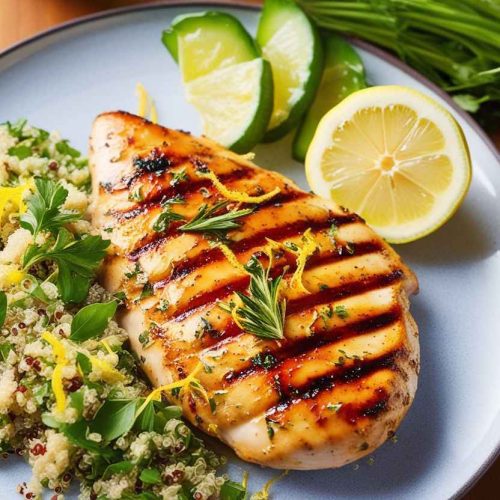 Grilled Chicken and Quinoa Salad Recipe