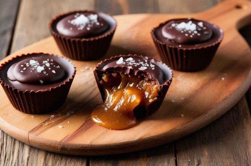 Chocolate Date-Caramel Cups: A Guilt-Free Indulgence